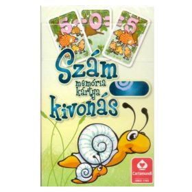 Kivonás oktató memória kártyajáték - Cartamundi