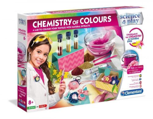 Science & Play Színek kémiája Tudományos játék lányoknak Clementoni