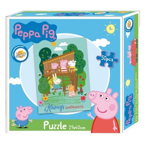 Peppa malac puzzle 50db (Always outdoors)