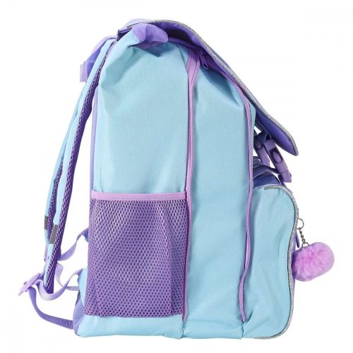 Disney Jégvarázs iskolatáska, táska 42 cm Pom-pommal