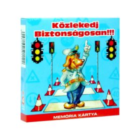 Közlekedj biztonságosan memória kártya