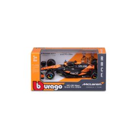 Bburago 1 /43 F1 versenyautó - McLaren Racing MCL38 (2024)