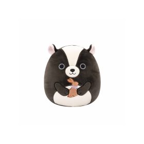 Squishmallows: Skyler a fekete és krémszínű borz 20cm