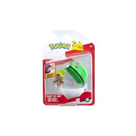 Pokémon Clip N Go - Chespin Friend labdával