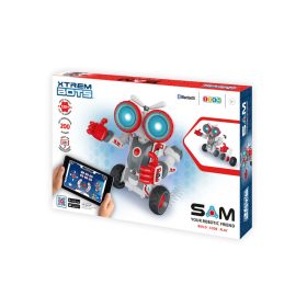 Sam - építhető robot (130 db), telefonról irányítható