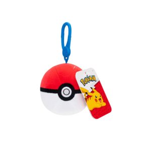 Pokémon kulcstartós plüss- Poké labda