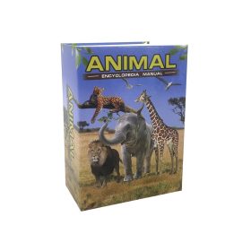 Könyv alakú persely - szafari