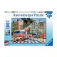 Ravensburger Puzzle 100 db - Tűzoltóautó