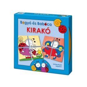 Bogyó és Babóca Kirakó 2 x 4 darabos puzzle