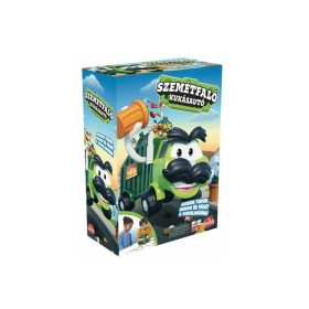 Szemétfaló kukásautó társasjáték