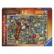 Puzzle 1000 db - Csodálatos ABC I&J