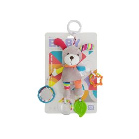 Plüss kutya csörgővel