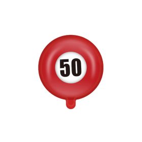 Héliumos fólia számos 50-es 45 cm