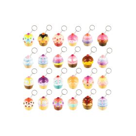 Squishy muffin kulcstartó 24 féle