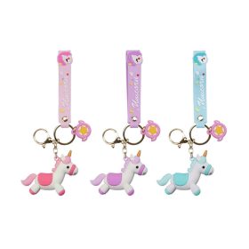 Kulcstartó - Unikornis 4 féle