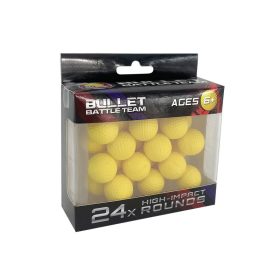 2, 3 cm szivacsgolyó töltény 24 db