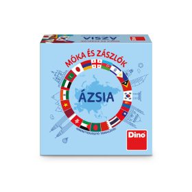 Móka és zászlók - Ázsia társasjáték