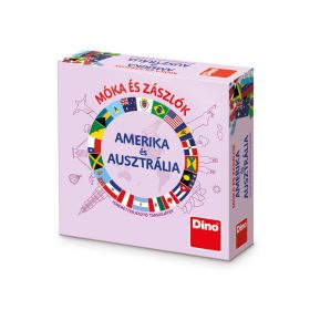 Móka és zászlók - Amerika és Ausztrália társasjáték
