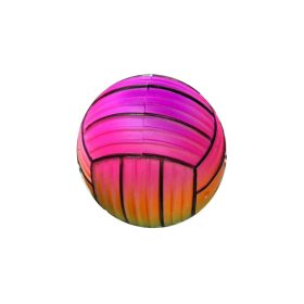 Műanyag szivárvány röplabda 50g 10 cm