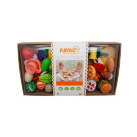 Konyhakészlet vágható ételekkel 25 darabos készlet