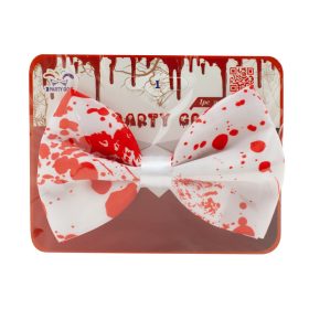 Halloween véres csokornyakkendő