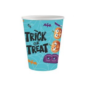 Trick or Treat papír pohár 250 ml, 6 db /cs