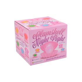 Kagyló alakú színváltoztatós hangulatfény