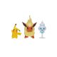 Pokémon 3 db-os figura csomag - Pikachu, Vanillite, Flareon
