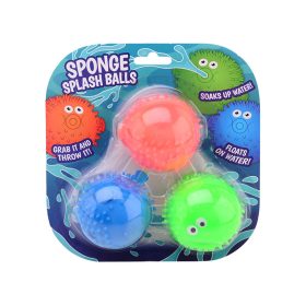 Fröcskölő szivacslabdák 3 db /csomag