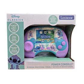   Stitch kétnyelvű oktató konzol játék színes kijelzővel