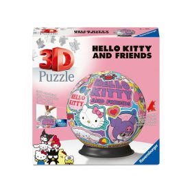 Puzzle 3D 72 db - Hello Kitty és barátai
