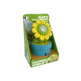 Buborékfújó virág, világít, 80 ml folyadékkal