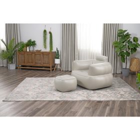 Felfújható fotel lábtartóval