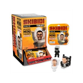 Skibidi WC mini figurák
