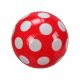 Pöttyös lakkfényű labda - 28 cm, többféle