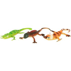 Műanyag gyík figura - többféle