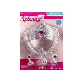 Hercegnői ékszer készlet fejdísszel