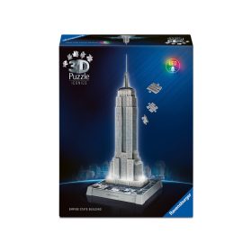 Puzzle 3D 216 db Iconics - Emire State building világítós