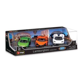 Bburago 1/43 Lamborghini kollekció 3 db/csomag
