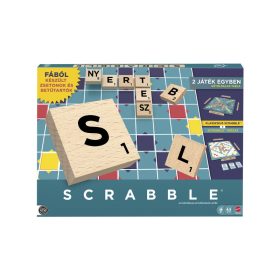 Scrabble original és társas (2 játék 1-ben) - fa