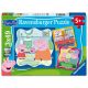 Puzzle 3x49 db - Peppa