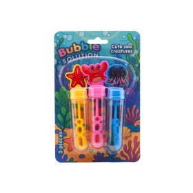 Tengeri állatok buborékfújó 3 db/csomag, 4 féle