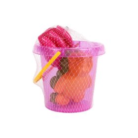 Homokozó szett - rózsaszín, 5 db