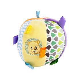 Puha oroszlán csörgőlabda bébijáték