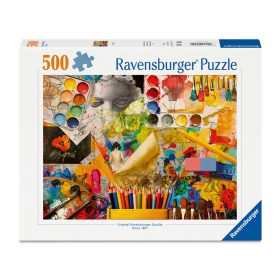 Puzzle 500 db - Art studio