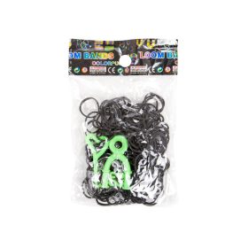 Horgolható szilikon karkötő - neon, többféle