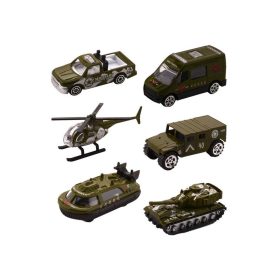 Katonai fém jármű - 1:64, többféle
