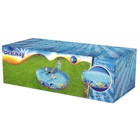   Bestway Merevfalú, tenger élővilága mintájú medence 2,44 m x 46 cm