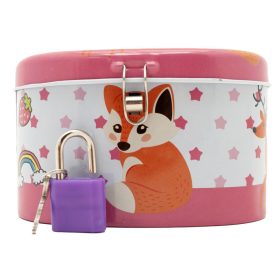 Szíves állatos fém persely - többféle