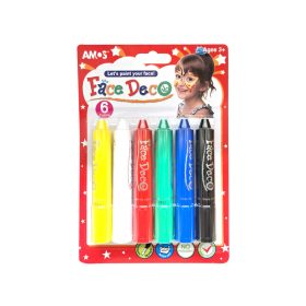 Arcfestő kréta 6 darabos